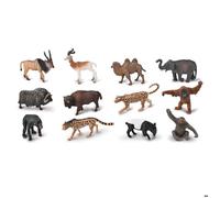 Collecta – Set de 12 animaux sauvages (7-11 cm)