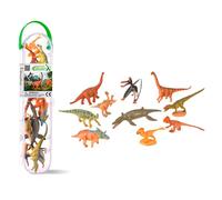 Collecta - Set 12 figurines dinosaures mini Préhistoire - 11,5×15 cm, tube 27×6×4 cm - 3+