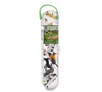 Collecta Mini Tube d'animaux de la Ferme (10U, Couleur Noire (DEQ011103)