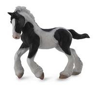 Collecta – Jouet Poulain piéton noir et blanc
