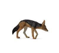 CollectA Réplique d'animal réaliste, figurine de chacal à dos noir, âge moyen, à