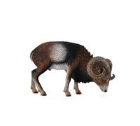 CollectA Réplique d'animal réaliste - Figurine de mouflon européen - Grand, à pa