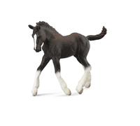 CollectA Réplique d'animal réaliste Shire Horse, figurine de poulain, taille moy