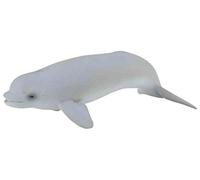 Collecta Sea Life Beluga Whale Calf Toy Figure - Authentic Hand Painted Model