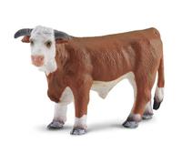 Collecta Taureau Taureau Blanc Et Brun Figure