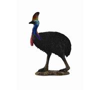 Collecta Wildlife Southern Cassowary Toy Figure - Authentic Hand Painted Model