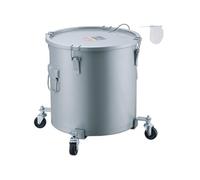 Collecte Huile et Graisse Usagées Avec Roulettes Capacité 30L Polyvalent