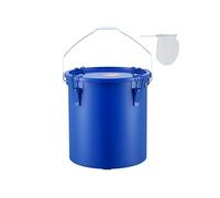 Collecte Huile Graisse Usagées Fut de Récupération d'Huile Pour Friture Bleu 22,7L