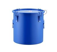 Collecte Huile Graisse Usagées Fut Récupération Acier Carbone pour Friteuse Bleu 30L