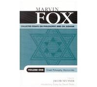 Collected Essays on Philosophy and on Judaism, Studies in Judaism Series Marvin Fox (Auteur)
