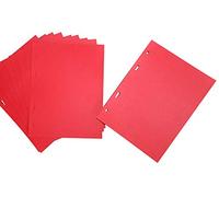 COLLECTEUR 10 pages pour album de pièces, intercalaires, feuilles de rechange de classeurs supplémentaires, intercalaires ou autre livre de pièces de monnaie de marque - diviseurs rouges