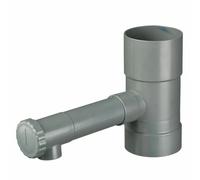 Collecteur à débit réglable pour descente de gouttière