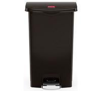 Collecteur à pédale Slim Jim, 50 litres, blanc