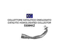 Collecteur ARROW Catalytique Approuvé Urban Piaggio pour Vespa Sprint 4T 125