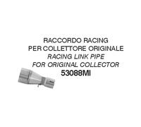 Arrow Racing Collector Urban Exhaust Piaggio Beverly 300 Hpe ´21- Not Homologated Manifold Argenté