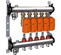 Collecteur Belimo 5 X Vannes De Zone 24VAC/DC 75s MP-Bus 1Nm IP40 EM-ECQ-05F/CQ24A-MPL