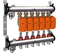 Collecteur Belimo 6 X Vannes De Zone 24VAC/DC 75s MP-Bus 1Nm IP40 EM-ECQ-06F/CQ24A-MPL