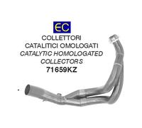 Collecteur Catalytique ARROW Pour Kawasaki 650 NINJA 2017-2020