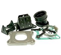 Collecteur d'admission Malossi MHR viton28 mm - Yamaha TZR 50 2T LC (Minarelli le 6)