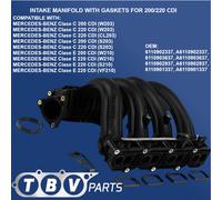 COLLECTEUR D'ADMISSION MERCEDES-BENZ E 200/220 CDI A6110903637