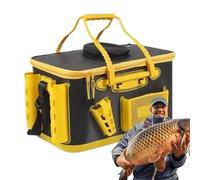 Collecteur d'appâts - Récipient d'appâts portable polyvalent, accessoires de pêche fonctionnels | Récipient compact pour bateau, kayak, camping, voyage et voiture, solution fiable pour les activités