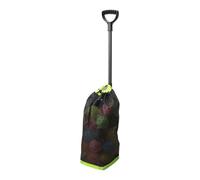Collecteur de balles haute capacité pouvant contenir 40 balles de pickleball ou 50 balles de tennis portable pour un entraînement efficace et léger