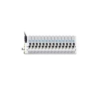 Collecteur de base pour électrovanne Collecteur de vannes solénoïdes 24 V série 4V210, station de base multiple, bloc 4-14, orifice 1/4″, automatisation de l'air(4V210-08-12)
