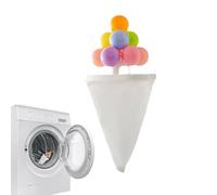Collecteur de cheveux pour machine à laver - Sac en maille flottante, boule de filtre à linge, outil de retrait de poils, piège à cheveux en tissu coloré | Accessoire de filtre flottant pour machine à