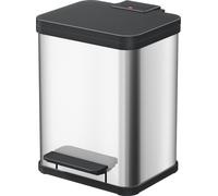 Hailo Hailo Öko uno Plus M, Poubelle à pédale, 17 l, noir Quantité:1
