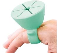 Collecteur de déchets de désherbage vert, outil de désherbage pour vinyle, ventouses en silicone, outil de désherbage en vinyle avec anneau, pour élimination du vinyle, sculpture, scrapbooking, outils