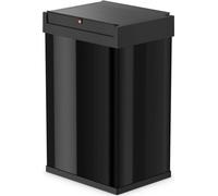 Collecteur de déchets Hailo 3273101 Poubelle de tri 53 L gris foncé