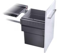 Poubelle de cuisine coulissante encastrable 55L Cargo Synchro
