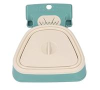 Collecteur de Déchets pour Chien Pelle à Caca Portable en ABS pour la Marche du Chien (Moutarde verte)