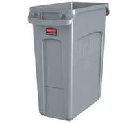 Collecteur de déchets Slim Jim, 60 litres, noir