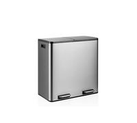Collecteur de déchets / Système de tri des déchets Clean 13 S - 60L (2 x 30 L) Acier inoxydable argent