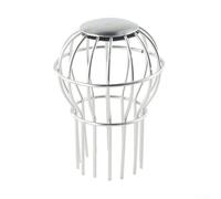 Collecteur de feuilles de drainage de toit en acier inoxydable 304 avec écran de gouttière pour protection du bec de descente et contrôle des débris (50 tubes)