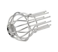Collecteur de feuilles d'évacuation de toit en acier inoxydable et écran de gouttière pour aider à prévenir les obstructions et prolonger la durée de vie de la gouttière (50 tubes)