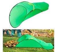 Collecteur de feuilles - Sacs de jardin pliables en polyester - Résistants - Réutilisables - Pour le jardin - Sacs de jardin portables pour feuilles, déchets de gazon, tontes d'herbe coupée - 210 × 85