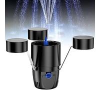 Collecteur de Feuilles Tombées Pour Estanque de Peces, Skimmer Flottant Multifonction avec Interrupteur de 3 Modes de Fuente Skimmer Flottant Pour Piscine, JZRRSLUHK