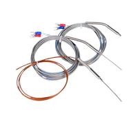 Collecteur de ligne détection température, type broche à canaux chauds, sonde thermocouple blindée, K, J(2 * 200 K type)