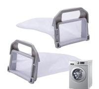 Collecteur de ligne pour machine à laver - Filtre à cheveux en ABS - Piège à cheveux - Piège à débroussailleuse - Pièce de rechange légère - Accessoire de nettoyage réutilisable - Attrape les poils de