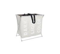 Collecteur de linge trio beige - beige