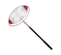 Collecteur de noix à roulettes, avec manche télescopique en aluminium, extensible jusqu'à 150 cm, grand collecteur de noix, pour pommes, poires, châtaignes, fruits, noix, balle de tennis, balle de