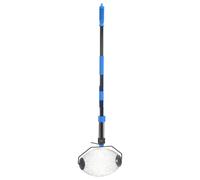 Collecteur de noix bleu 127 cm acier ramasseur de noix vidaXL