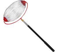 Collecteur De Noix en Acier Inoxydable, 150x24x20cm Ramasseur De Noix avec Tige Télescopique,Rouleau Ramasse Fruits,Noisette,Et Léger,pour L'extérieur, Outils De Jardinage pour Ferme Famille