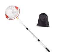 Collecteur De Pacanes - Outil Réglable En Aluminium Antirouille, Manche Ergonomique Lisse, Structure Résistante Durable | Appareil De Ramassage Pour Jardin Terre Verger Extérieur Fruits Noisettes Sol