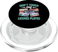 Collecteur de plaques d'immatriculation Don´t Touch Collectionneur de plaques d'immatriculation PopSockets PopGrip pour MagSafe