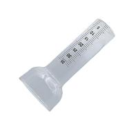 Collecteur de pluie à base large avec tube de mesure transparent pour une mesure précise du liquide dans le laboratoire et le jardin collecteur de pluie avec lampes de poche