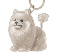 Collecteur de Poils de Chien Keychain Boîte de Rangement commémoratif étanche à la tête de Coiffure pour Animaux de Compagnie (J)