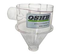 Collecteur de Poussière Cyclone Filtre à Copeaux Couvercle Cyclone Filtre Séparateur de Bois avec Filtration Centrifuge Approprié pour Ate, Pas D'adaptateur